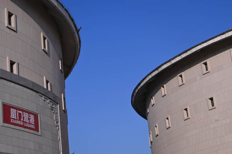 厦门鼓浪屿土楼建筑图片