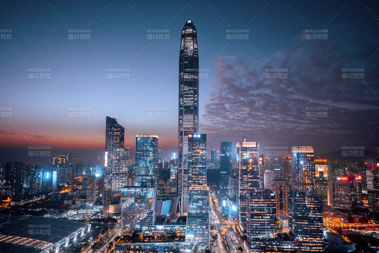 平安金融中心图片