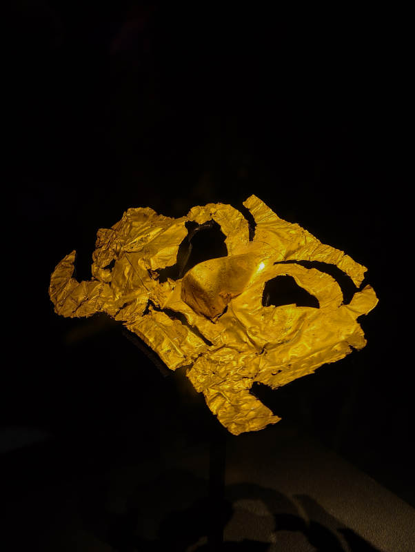 金箔面具展图片