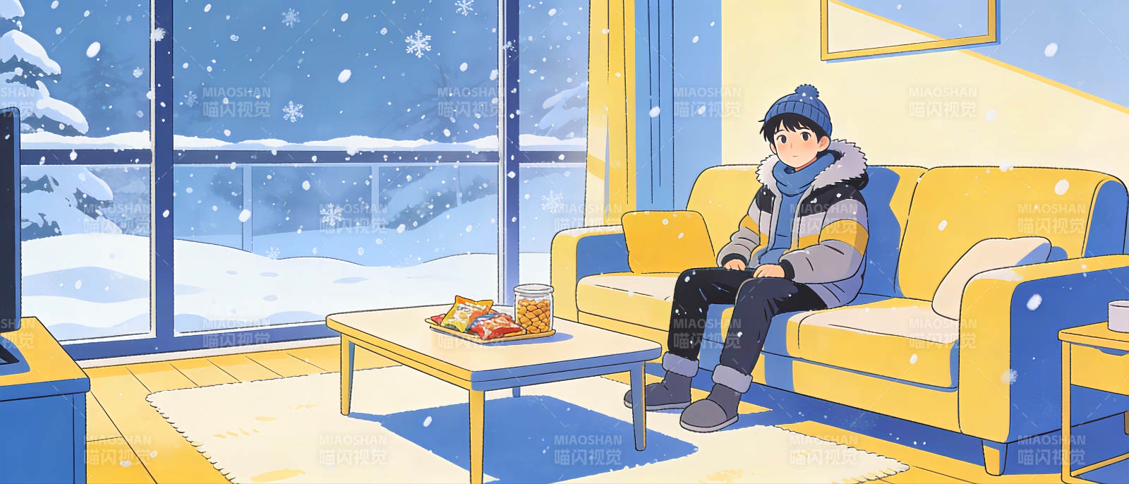 冬日暖居图片