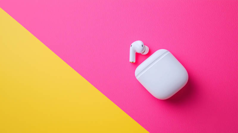 简约风格耳机产品图片