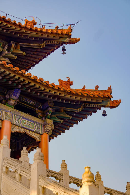 古建筑飞檐翘角图片