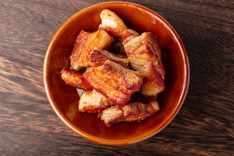 水煎五花肉图片