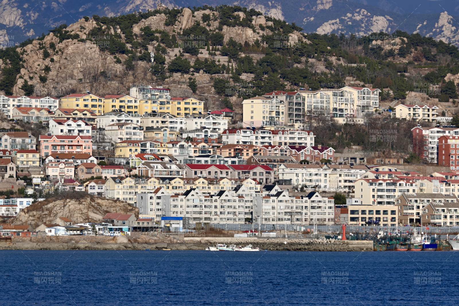海滨小镇风光图片