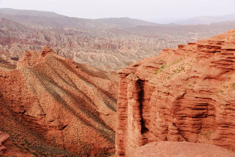 甘肃张掖七彩丹霞地貌图片