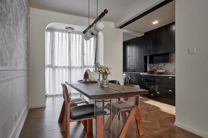 现代简约厨房餐厅图片