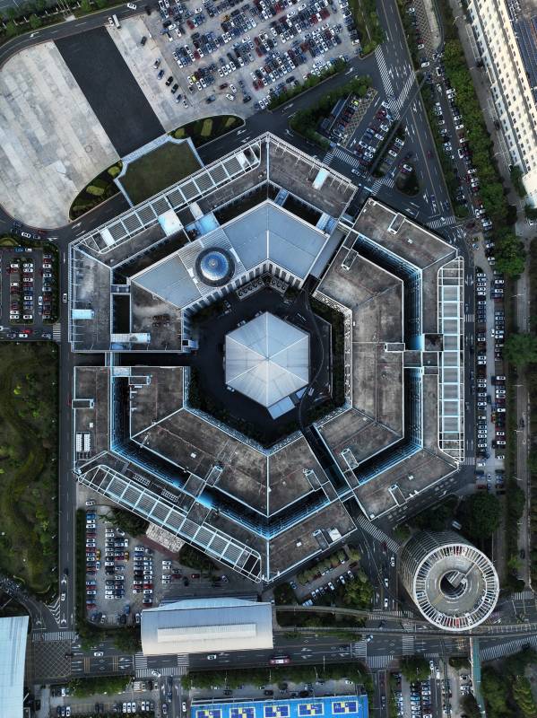 五角大楼俯瞰图图片