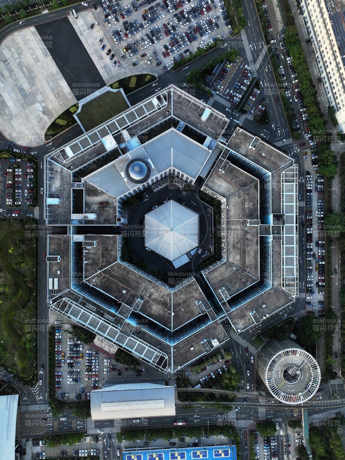 五角大楼俯瞰图图片