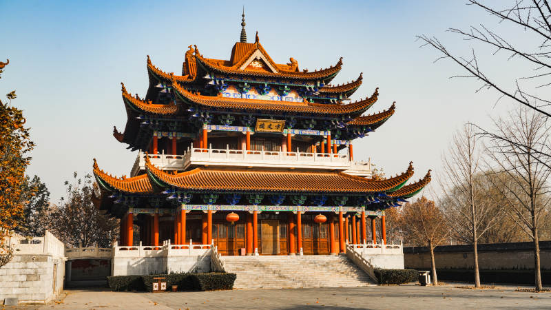 古建筑风采图片