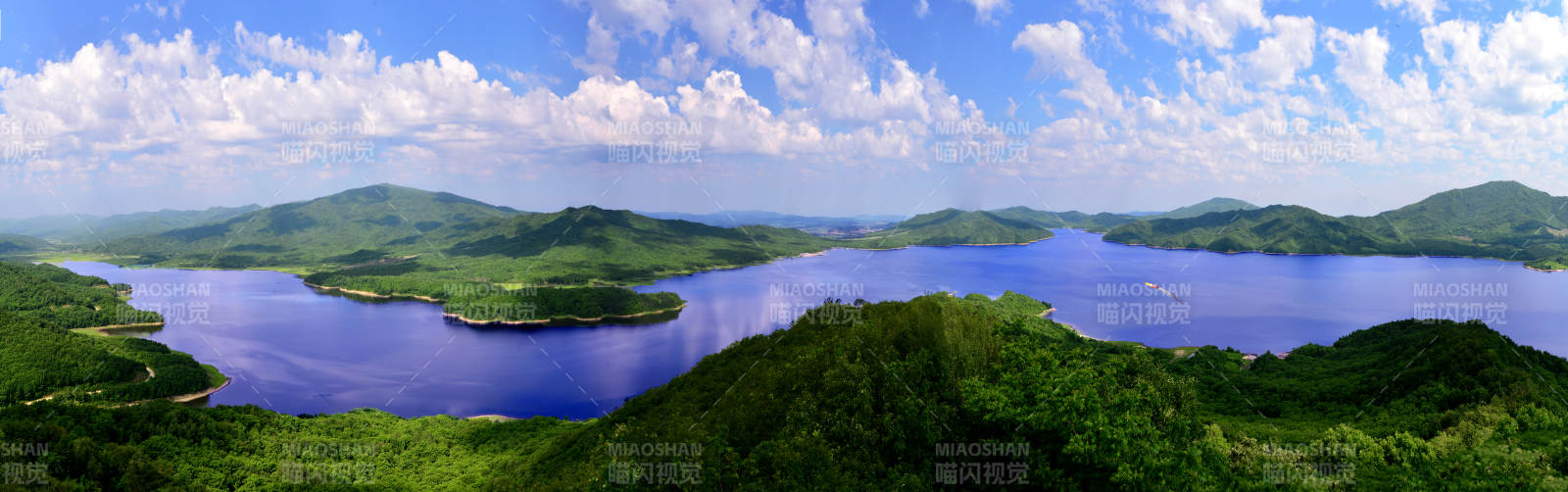 湖光山色美如画图片