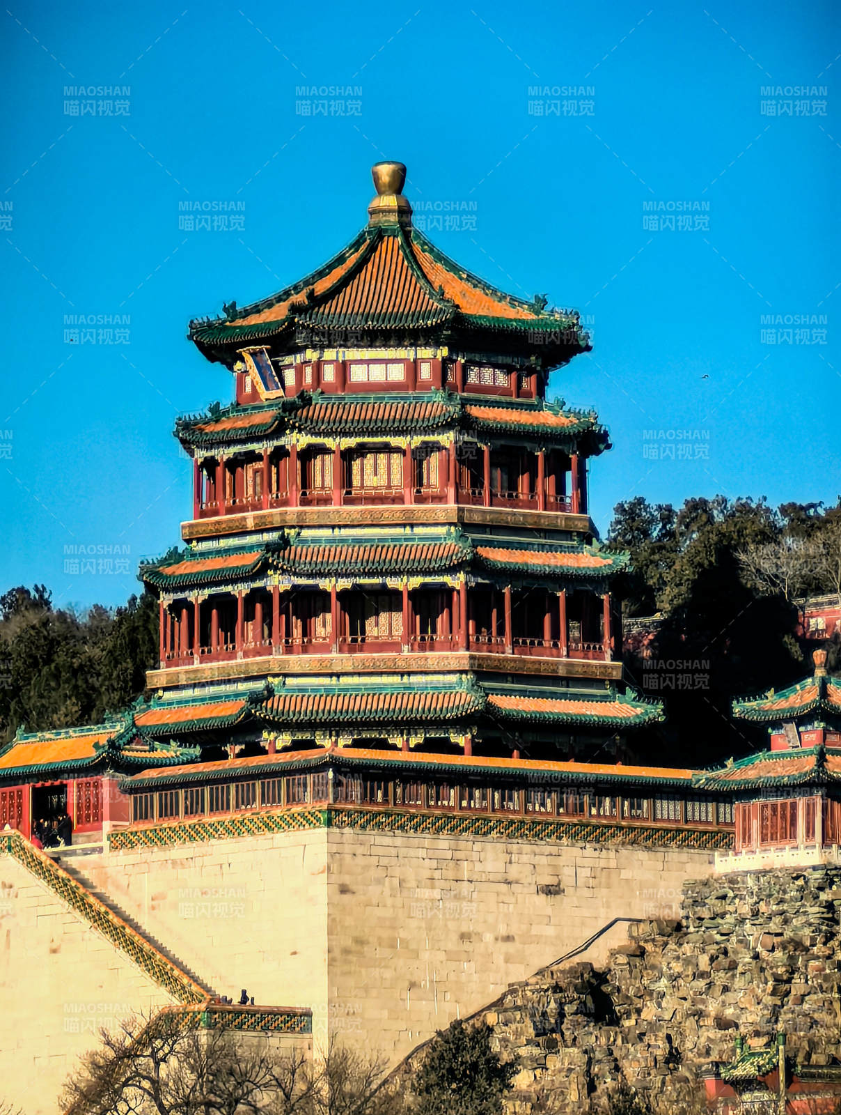 颐和园佛香阁图片