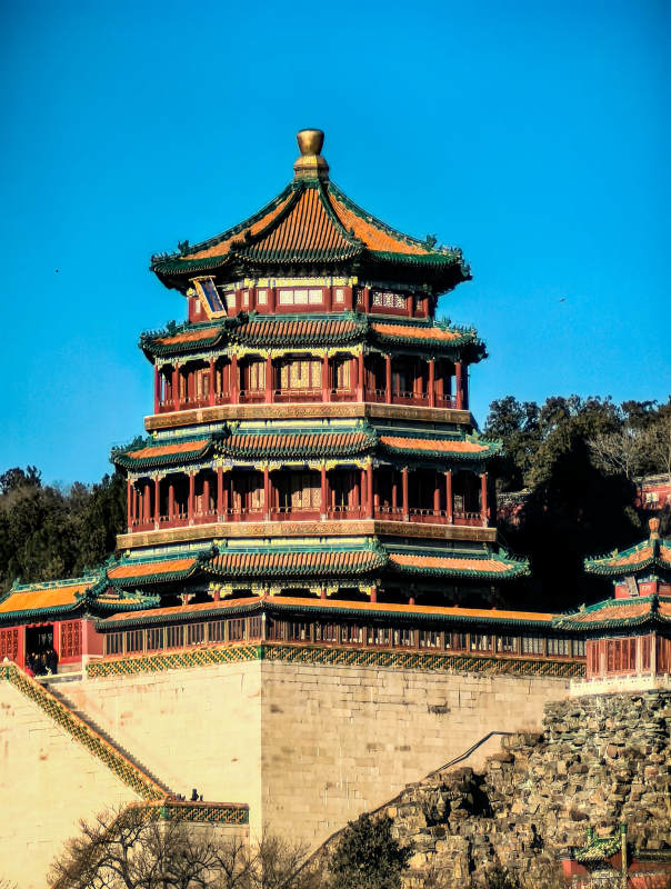 颐和园佛香阁图片