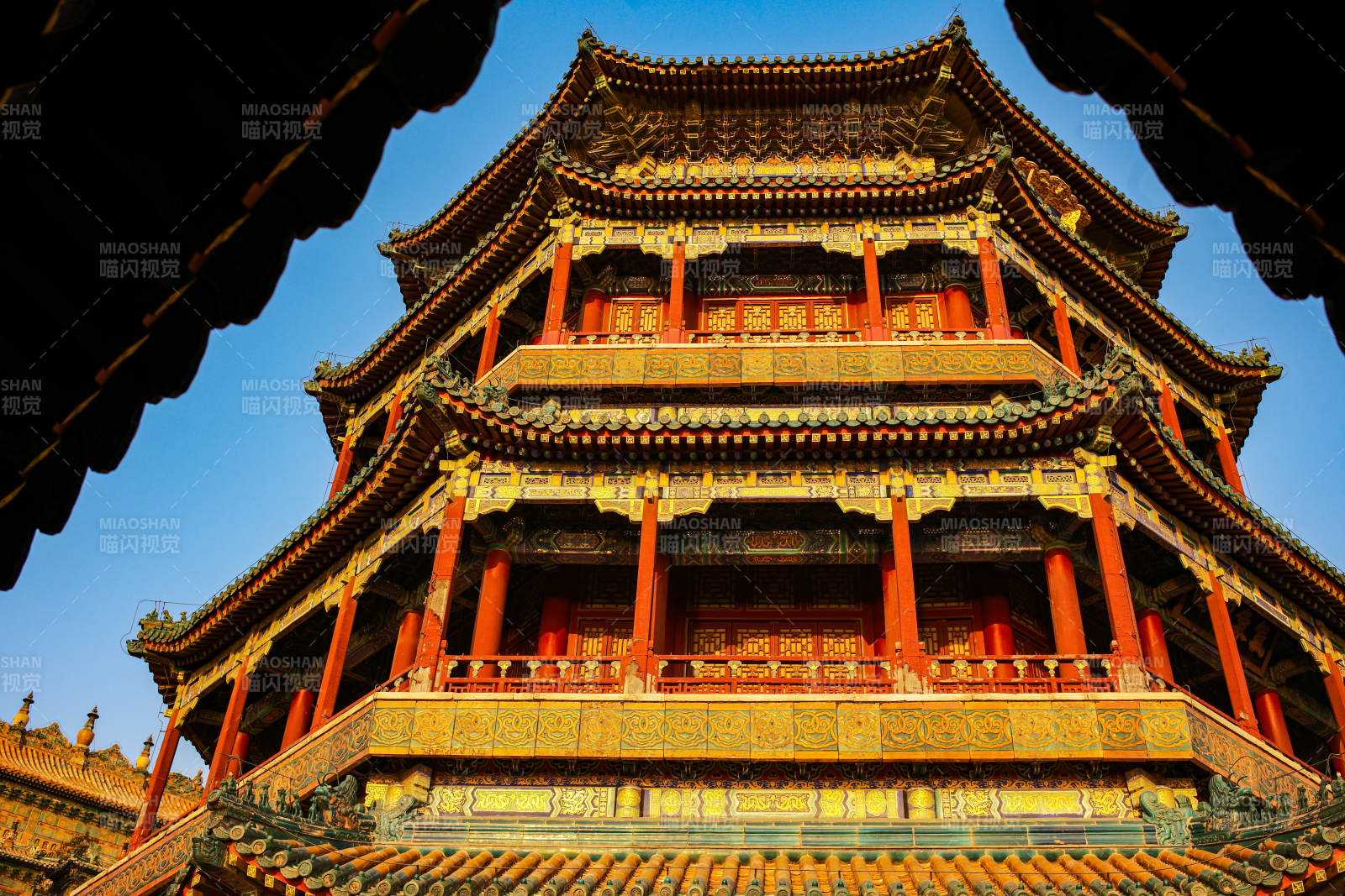 颐和园佛香阁美景图片