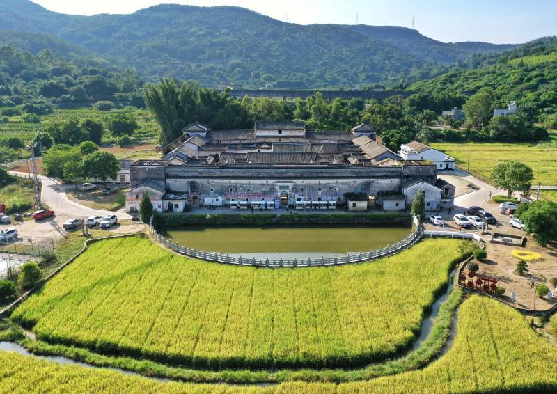 田园古寨风光图片