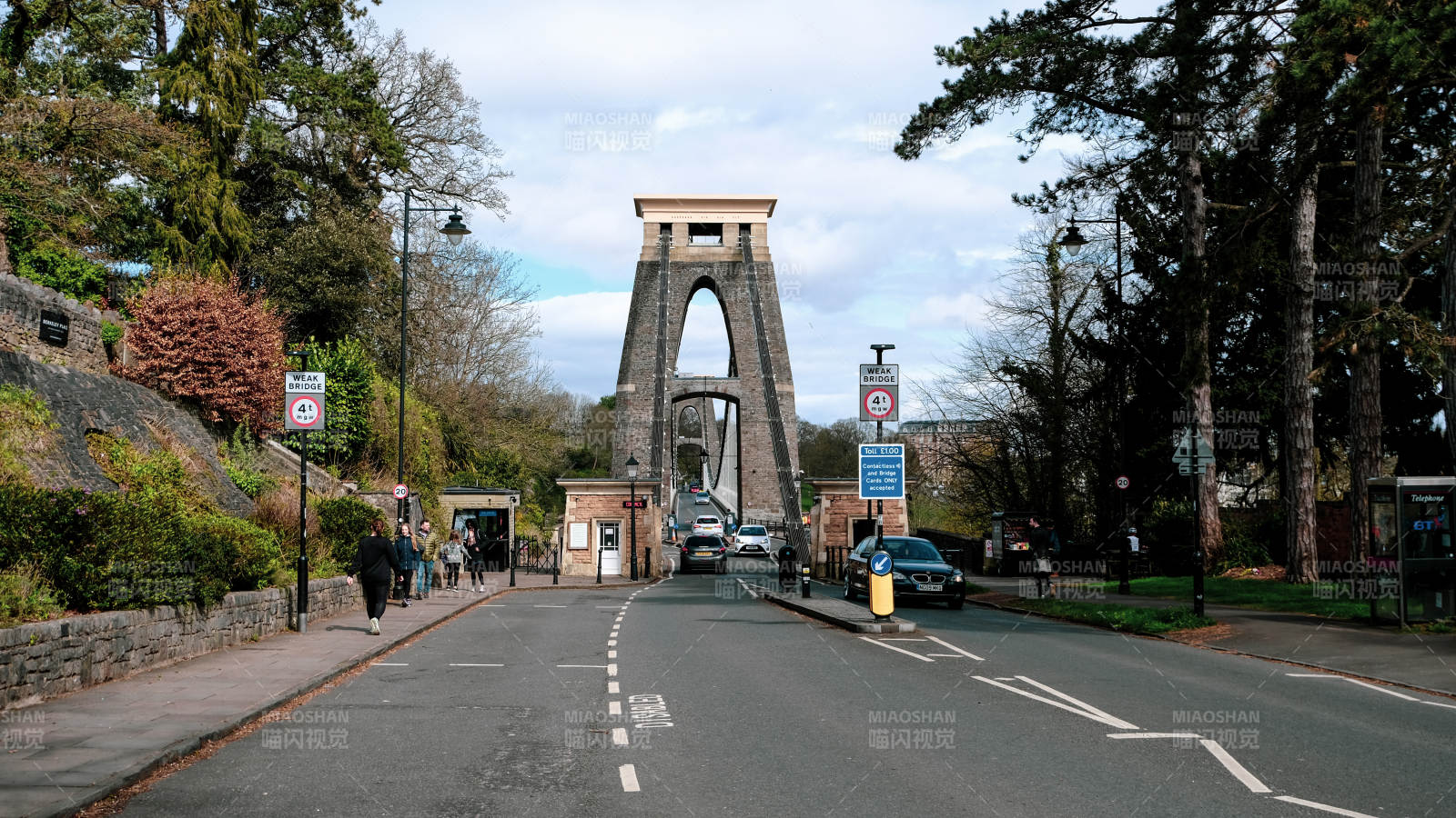 布里斯托悬索桥风光图片