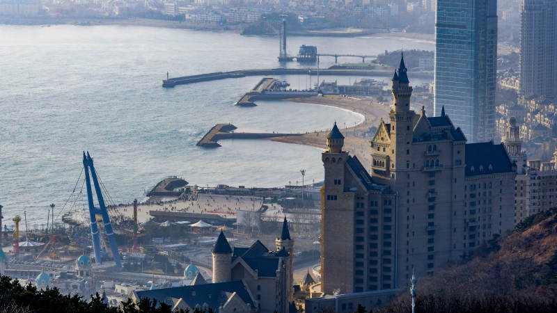 大连海滨风光图片