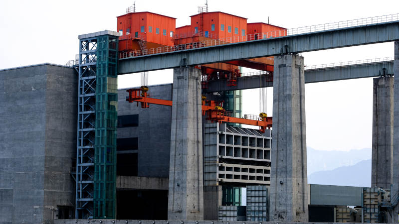 三峡大坝工业建筑图片