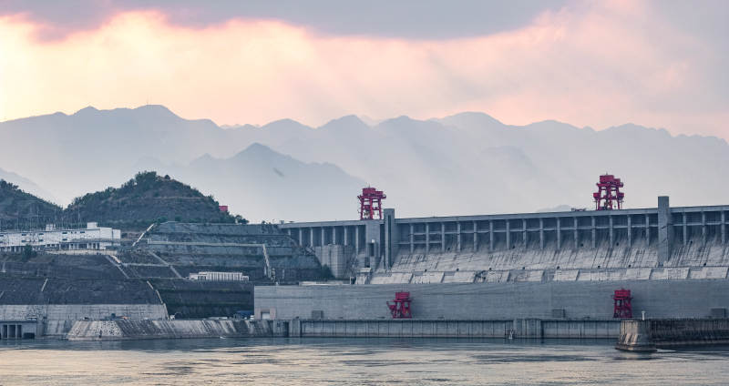 宜昌三峡大坝风光图片