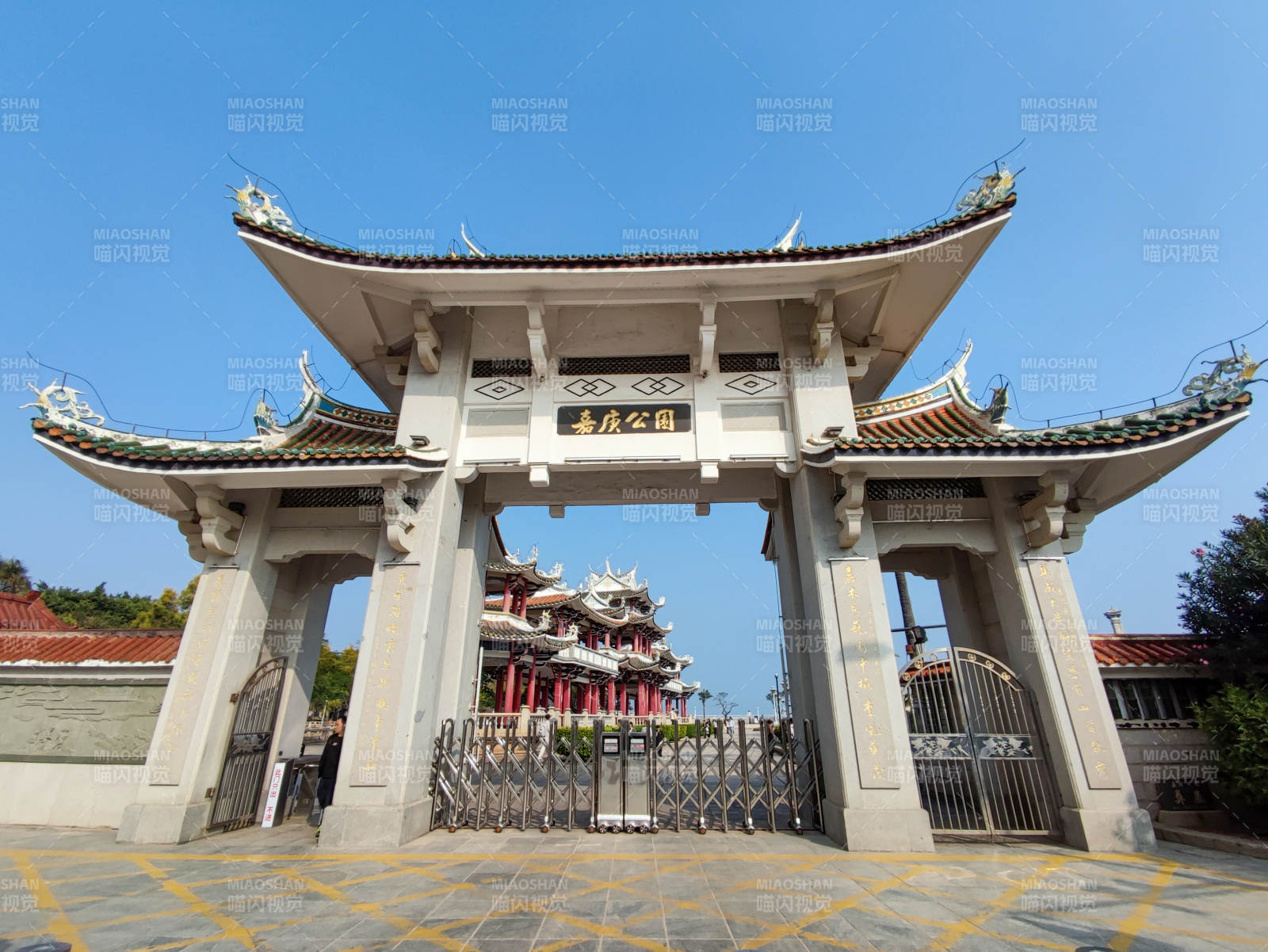 厦门嘉庚公园大门风光图片