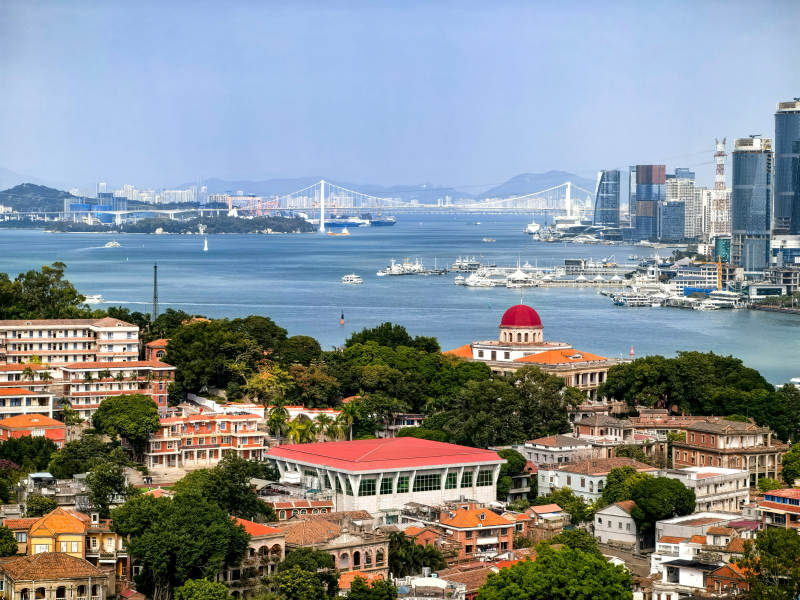 鼓浪屿视角厦门风光图片