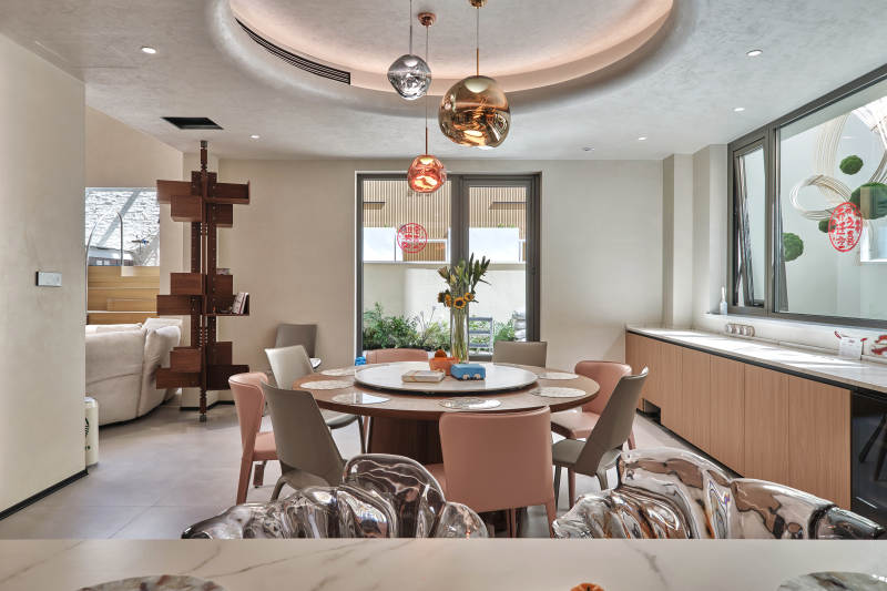 现代简约餐厅设计图片