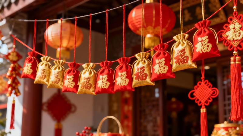 春节装饰挂饰图片