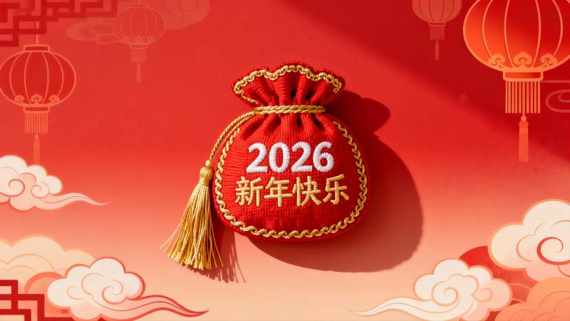 红色新年红包寓意吉祥图片