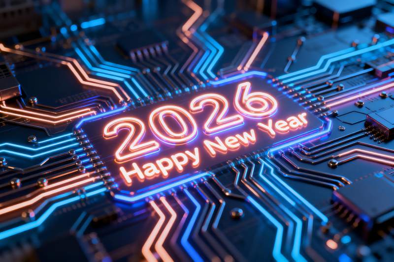 科技芯片迎新年2026图片