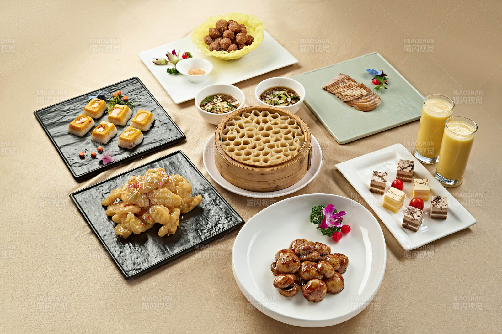 酒店饭店商务双人套餐组合图片