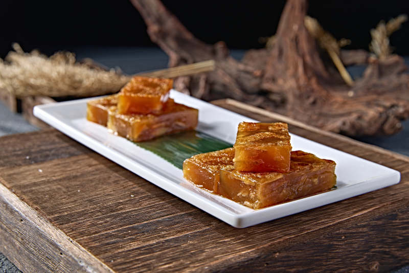 港式茶餐马蹄糕萝卜糕图片