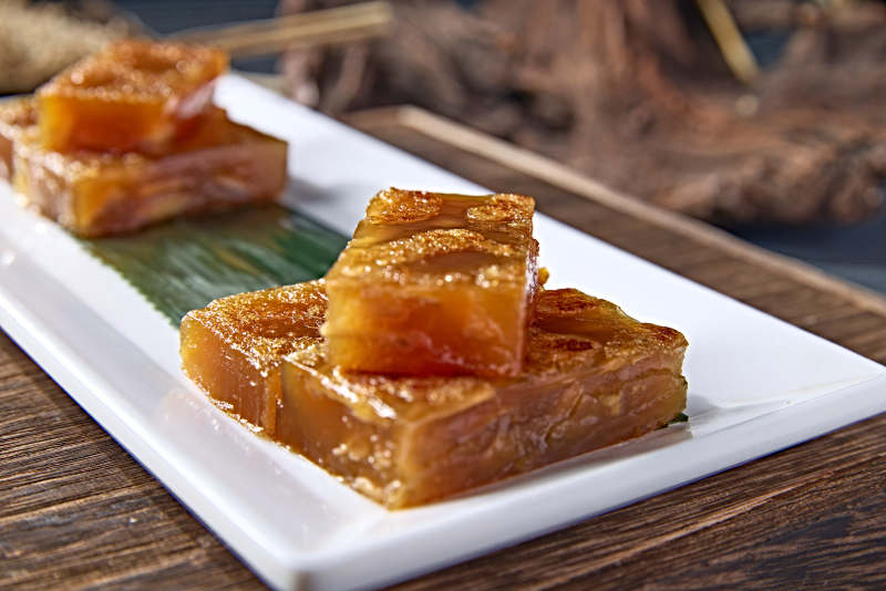 港式茶餐马蹄糕萝卜糕图片