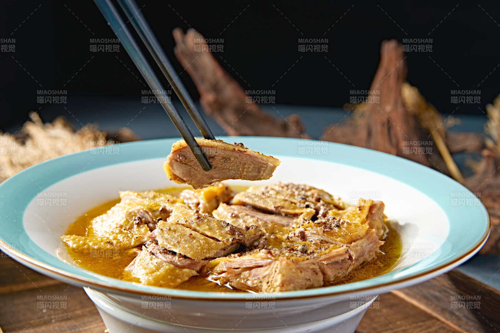 美味凉菜奶油咖喱白切鸡图片