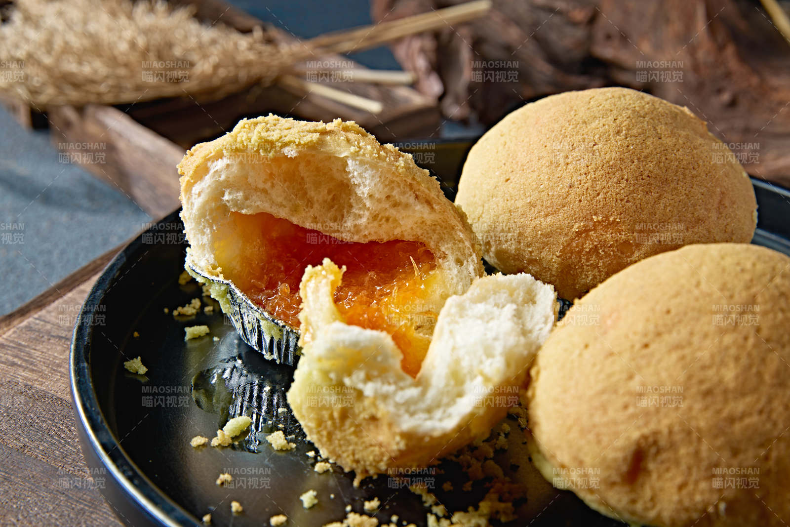 港式茶餐香烤菠萝包图片