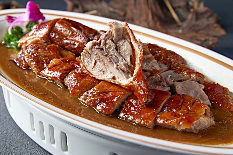 传统广式美味深井烧鹅图片
