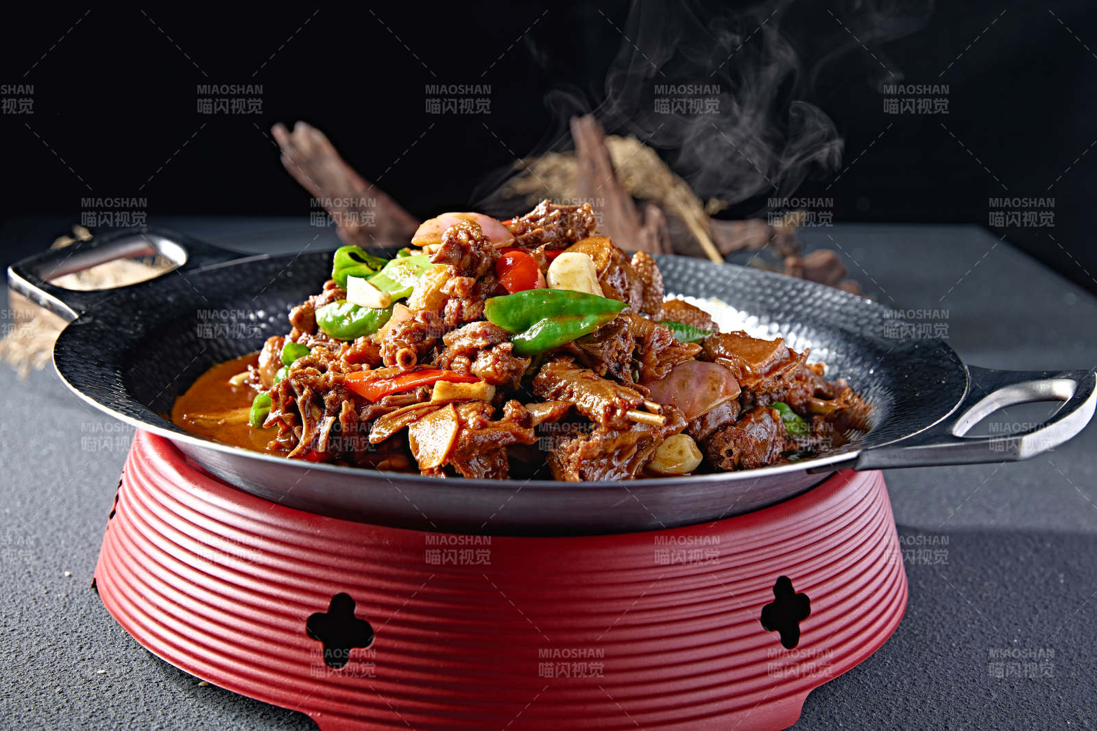 湘味葱香剁椒墩土鸡块图片