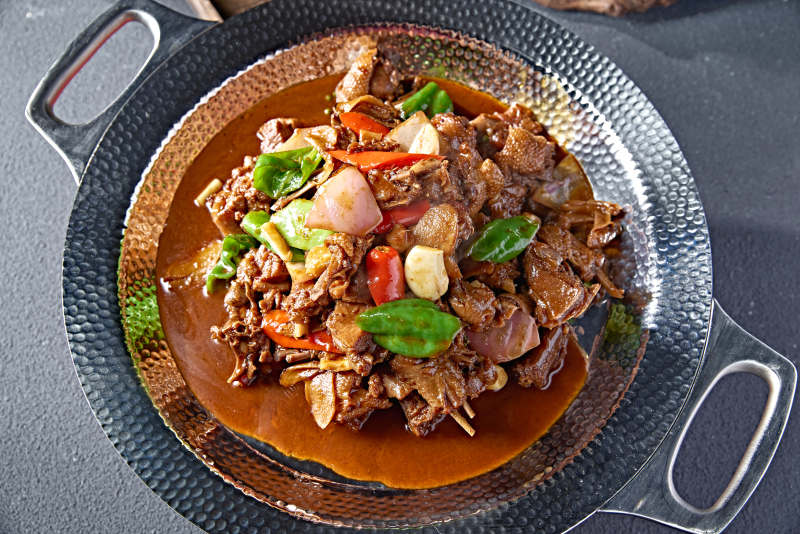 湘味葱香剁椒墩土鸡块图片