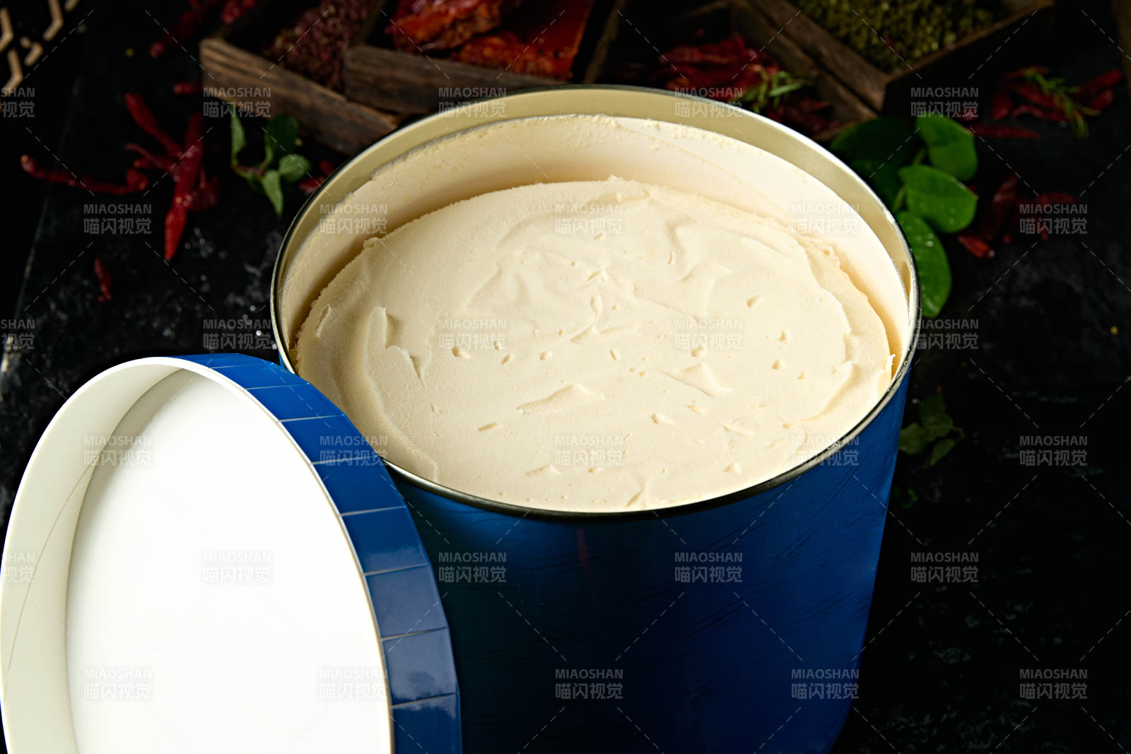 桶装餐饮饭点使用冰淇淋图片