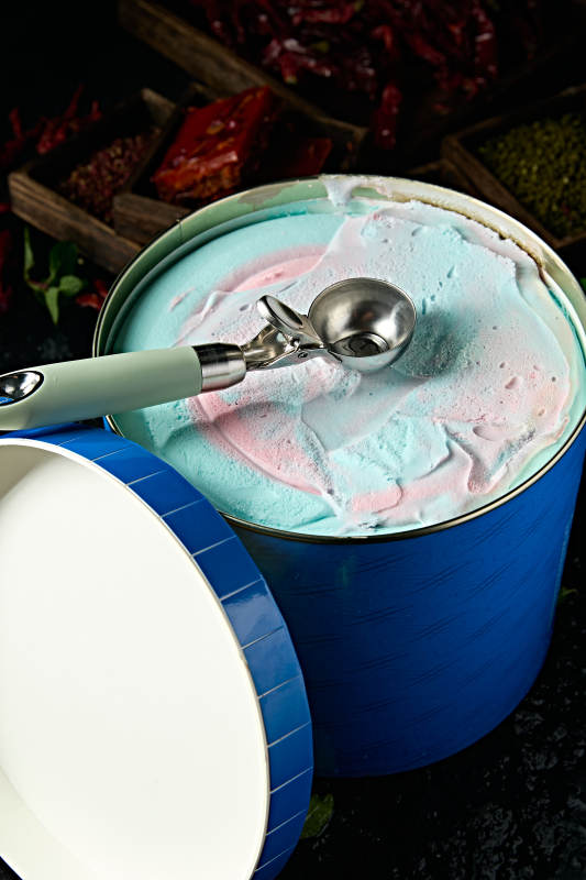 桶装餐饮饭点使用冰淇淋图片