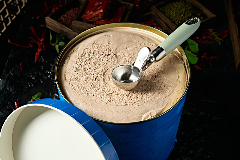 桶装餐饮饭点使用冰淇淋图片