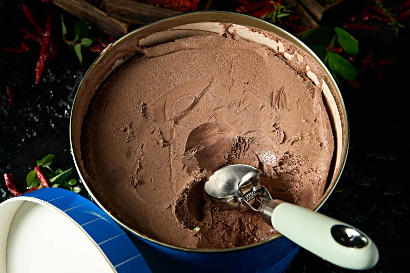 桶装餐饮饭点使用冰淇淋图片