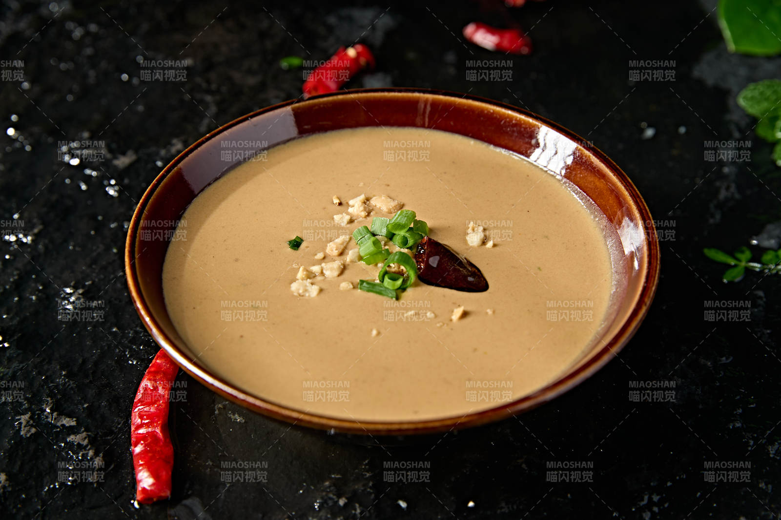 老北京涮肉芝麻酱底料图片