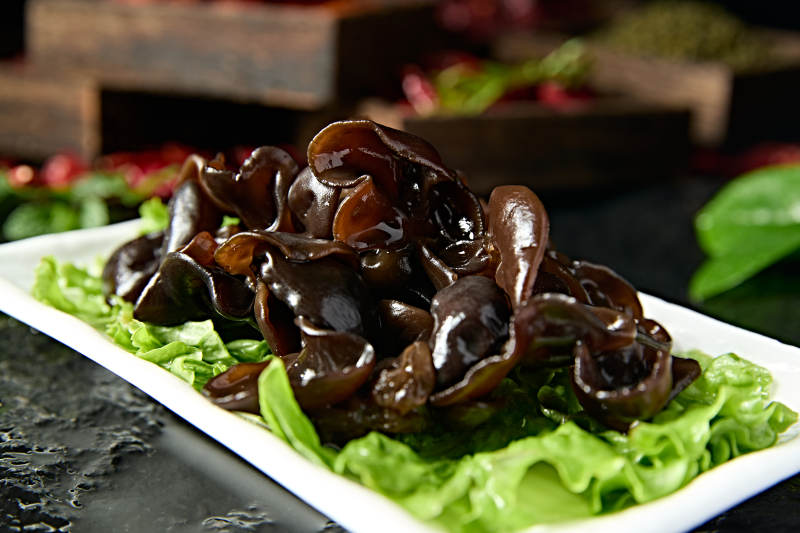 新鲜火锅涮品食材黑木耳图片