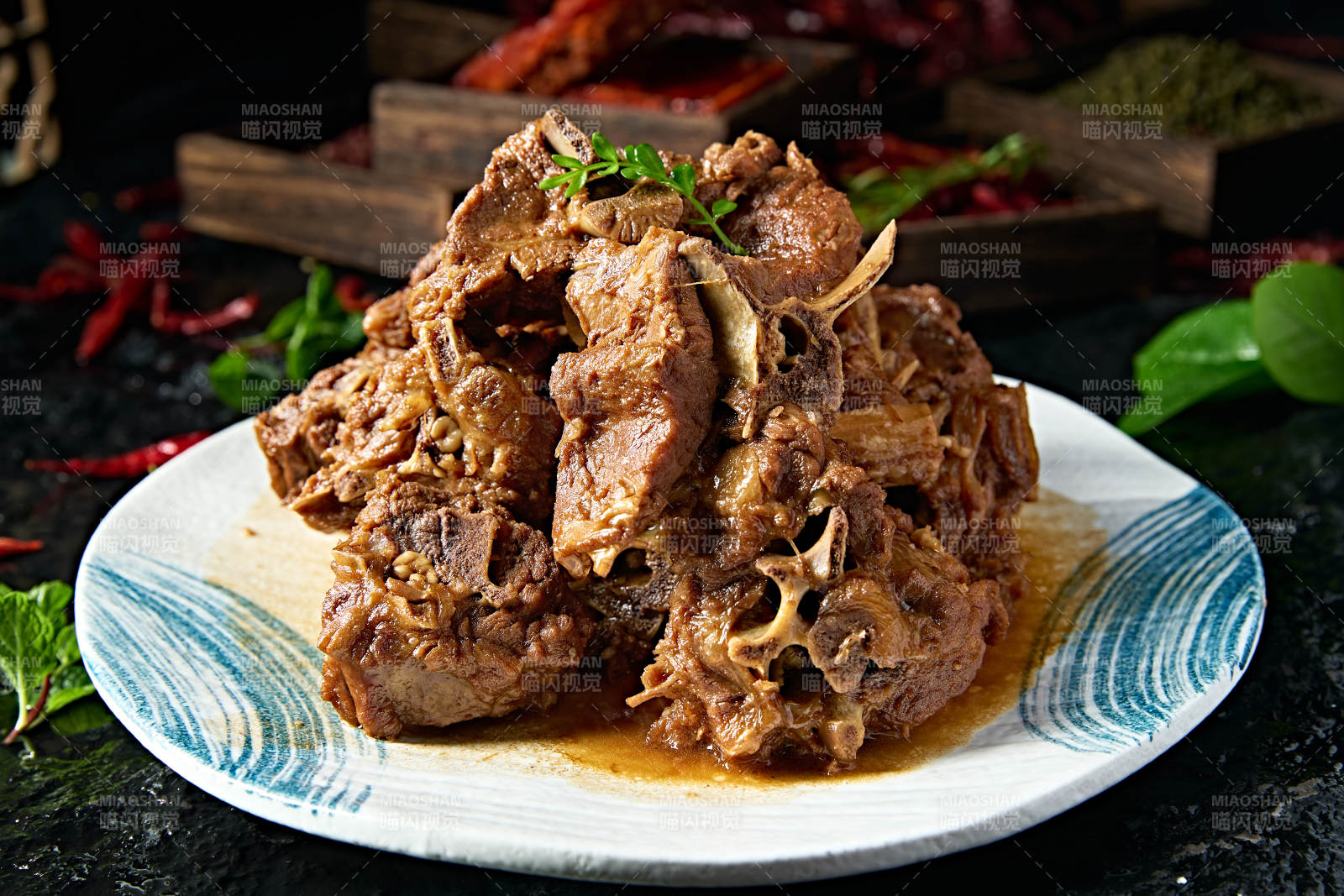 草原美食黄焖羊蝎子图片