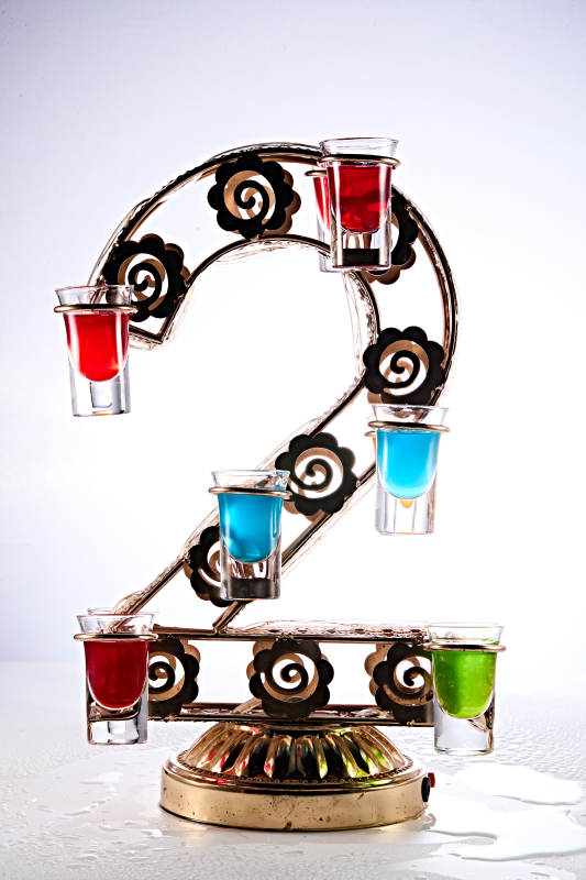 520造型酒吧调制含酒精类饮品图片