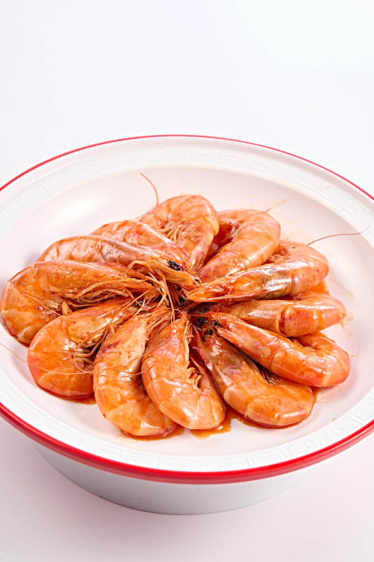 佐酒小吃美味盐水虾图片