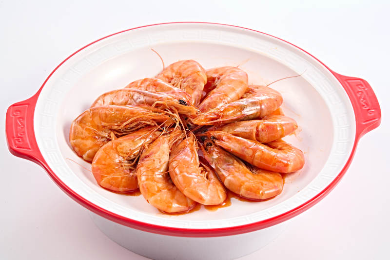 佐酒小吃美味盐水虾图片