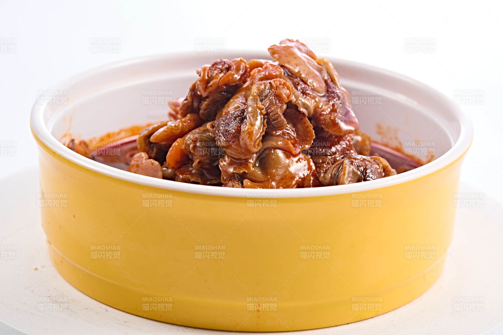 夏季大排档美食香辣炒血蛤肉图片