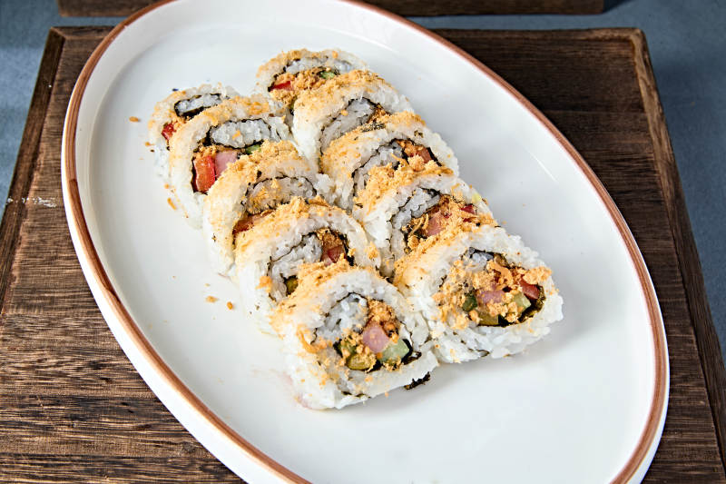 日料简餐什锦太卷寿司图片