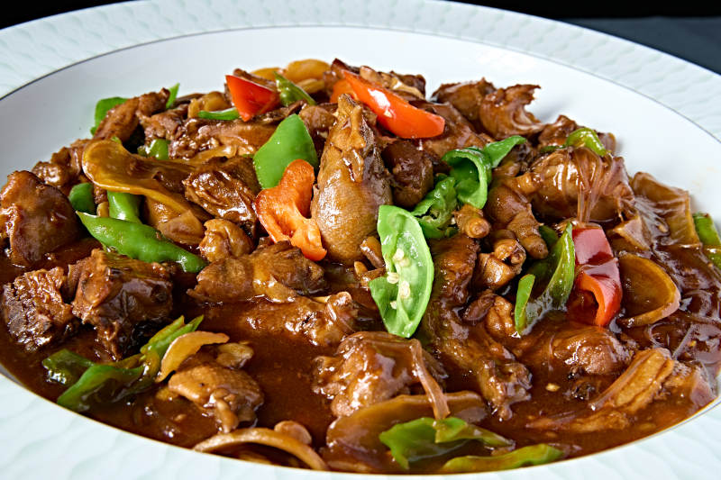 山东地方特色临沂炒鸡图片