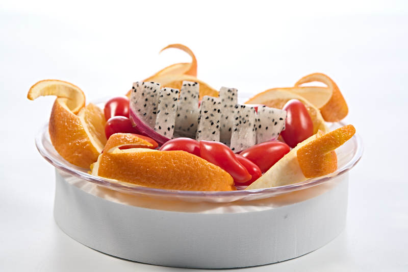 酒店KTV餐饮赠送惠客果盘图片